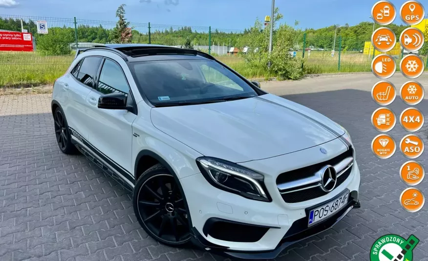 Mercedes GLA 45 AMG LIFT AMG S+ 4-matic 381 KM najbogatsza wersja zamiana 1 r.gwaracji zdjęcie 