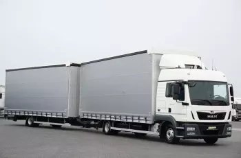 MAN / TGL / 12.250 / ACC / EURO 6 / ZESTAW PRZEJAZDOWY 120 M3