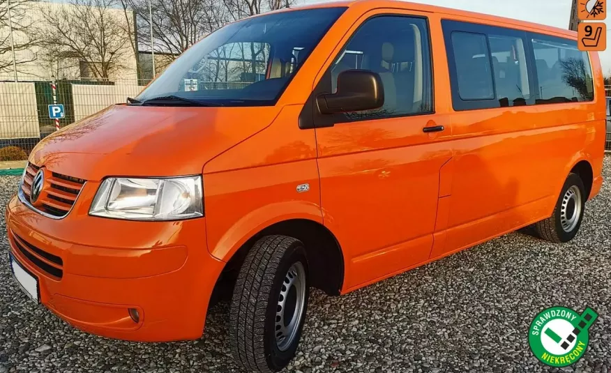 Volkswagen Transporter Długi L2 9 osób klima Caravelle zdjęcie 