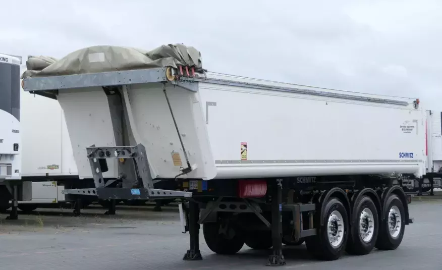 Schmitz WYWROTKA 25 M3 / MULDA ALUMINIOWA / WAGA: 5100 KG / KLAPO-DRZWI / OŚ PODNOSZONA / zdjęcie 