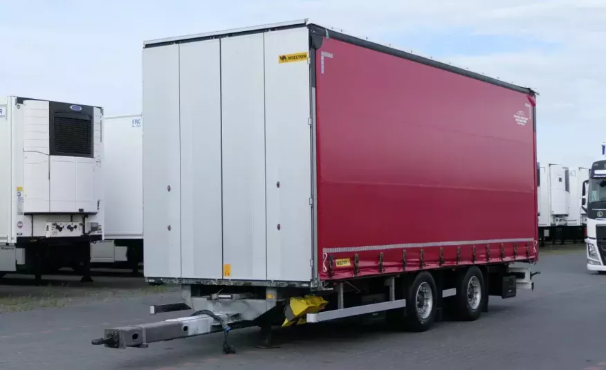 Wielton PRZYCZEPA TANDEM / PRZEJAZDOWA - 7.75 M / SAF / 2019 R / zdjęcie 