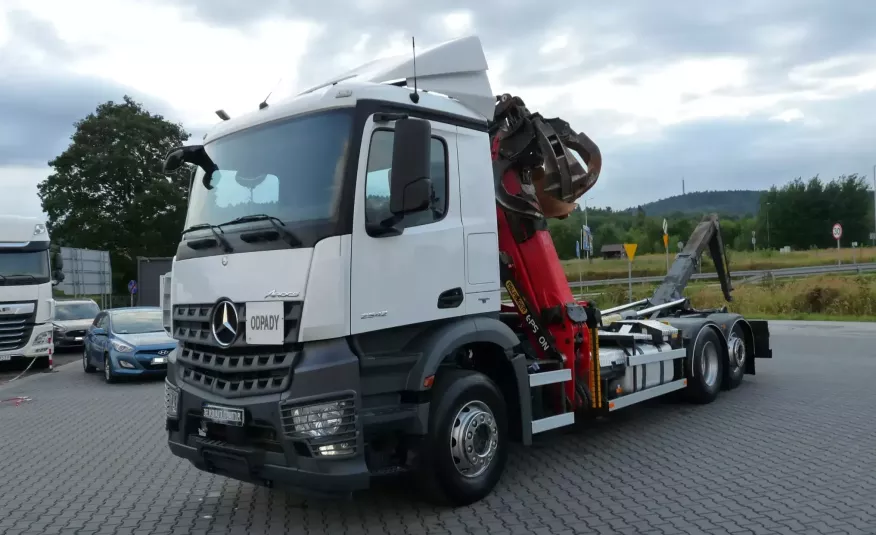Mercedes AROCS 2542 / 6x2 / HAKOWIEC + HDS / DO ZŁOWU / zdjęcie 