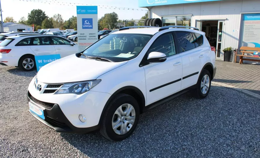 Toyota RAV-4 F-Vat, Gwarancja, Salon Polska, SUV, Biały, El.szyby zdjęcie 