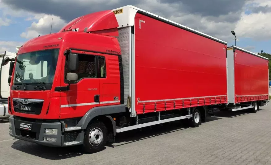 MAN TGL 12.250 E6 Tandem Zestaw Przejazdowy zdjęcie 