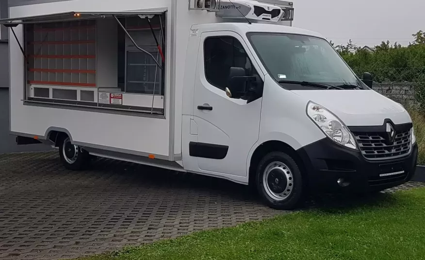 Renault Master SKLEP BAR FOODTRUCK KONTENER NISKOPODŁOGOWY AUTOSKLEP KLIMA AGREGAT zdjęcie 