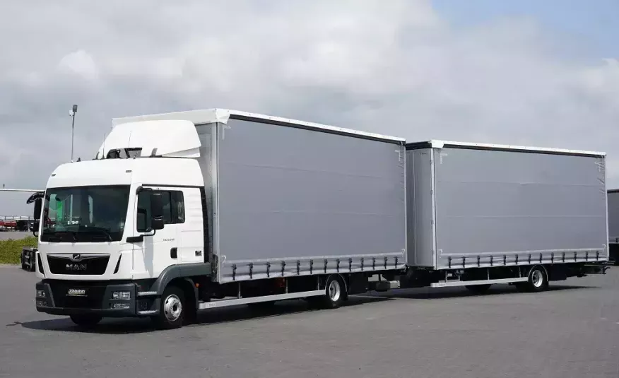 MAN / TGL / 12.250 / ACC / EURO 6 / ZESTAW PRZEJAZDOWY 120 M3 zdjęcie 