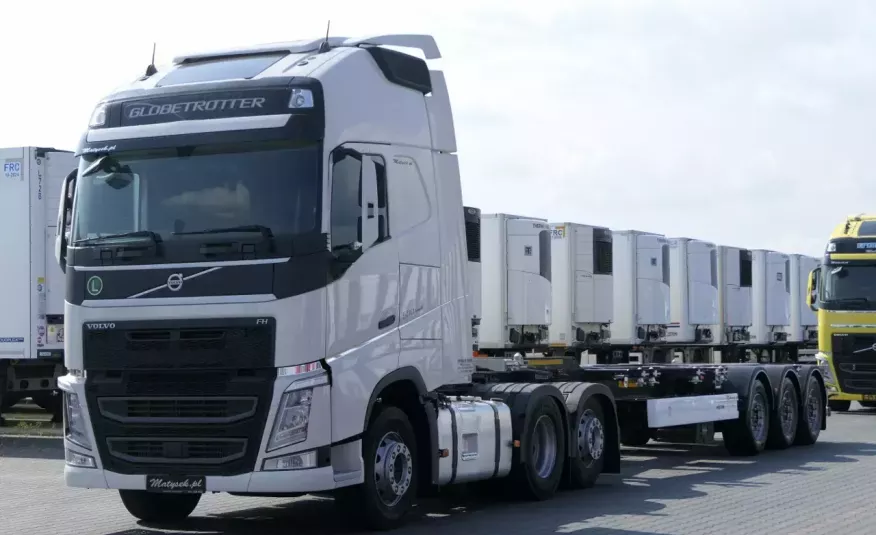 Volvo FH 500 / 6X2 / BOOGIE / 60 TON + WIELTON / PODKONTENEROWA / NOWA - 2023 / UNIWERSALNA / zdjęcie 