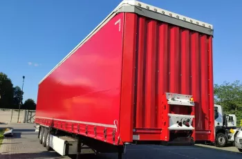 Krone Standard OŚ Podnoszona SAF Coil Mulda - 7.8m Kosz Na Palety