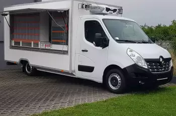Renault Master SKLEP BAR FOODTRUCK KONTENER NISKOPODŁOGOWY KLIMA AGREGAT