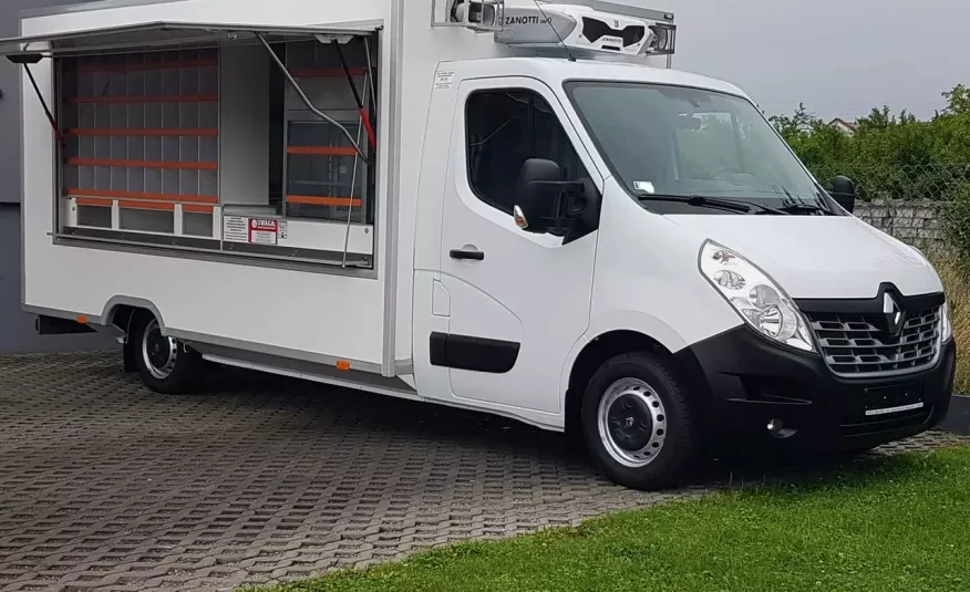 Renault Master SKLEP BAR FOODTRUCK KONTENER NISKOPODŁOGOWY KLIMA AGREGAT zdjęcie 