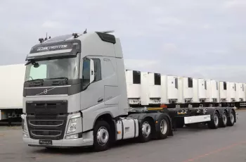 Volvo FH 540 / 6X2 / PUSHER / 60 TON + WIELTON / PODKONTENEROWA / NOWA - 2023 R / UNIWERSALNA /