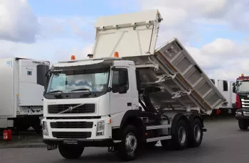 Volvo FM 400 / 6X4 / 2 STR WYWROTKA / HYDROBURTA / MEILLER KIPPER / MANUAL /