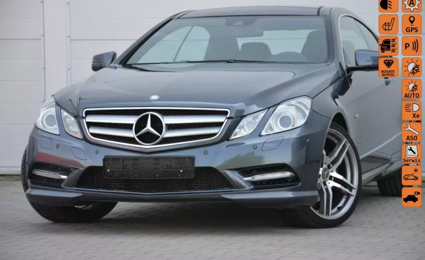 Mercedes E 350 Coupe Panorama Serwis AMG 265KM Kamera Navi Led Bi-xenon zdjęcie 