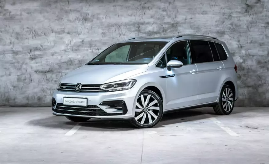 Volkswagen Touran R-Line 150KM , DSG , 7-osobowy, ACC, VAT 23, Salon PL , Panorama , Navi zdjęcie 