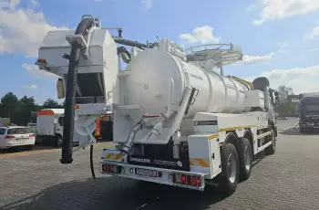 Mercedes WUKO MULLER KOMBI DO CZYSZCZENIA KANAŁÓW WUKO asenizacyjny separator beczka odpady czyszczenie kanalizacja