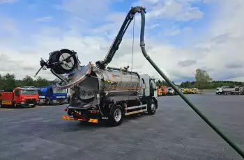 DAF WUKO SCK-4HW do zbierania odpadów płynnych separatorów WUKO asenizacyjny separator beczka odpady czyszczenie kanalizacja