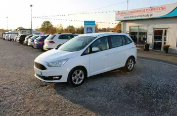 Ford Grand C-MAX F-Vat, Salon Polska, Gwarancja, ALU, Czuj.Parkowania, NAVI, Grand C-MAX
