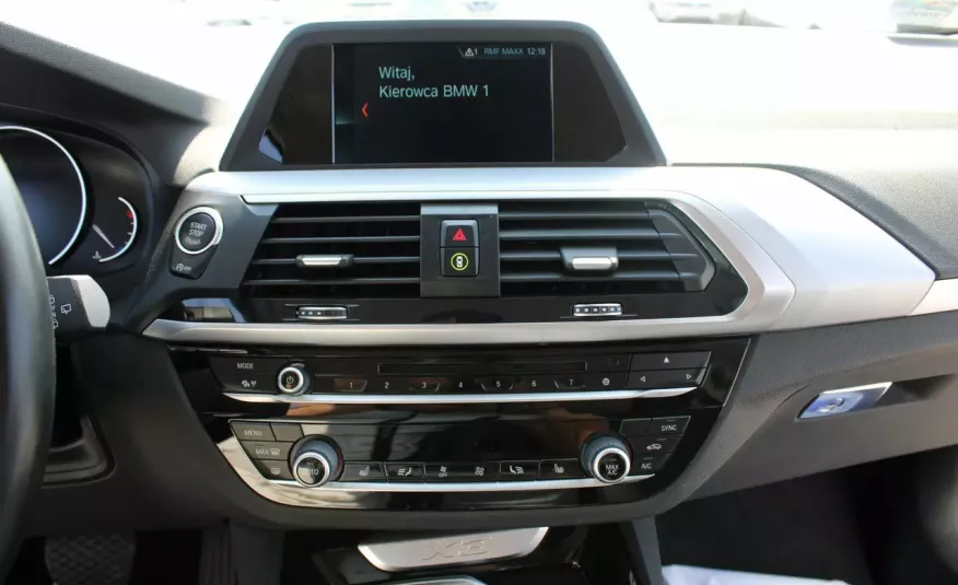 BMW X3 F-vat, salon-pl, gwara, I-wł, Automat, S-drive.18/19, tempomat, grzane-fotele zdjęcie 23