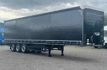 Schmitz STANDARD / FIRANKA / 2 OSIE PODNOSZONE / CERT. XL. / MULTILOCK / DODATKOWE ZABEZPIECZENIE ŁADUNKU / SPROWADZONA