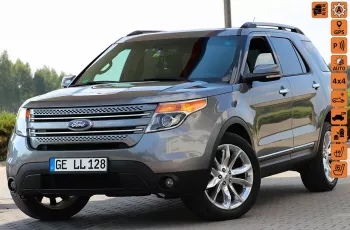 Ford Explorer 290KM 4x4 6osobowy Kamera Panorama System Pasa Wentyle Navi Skóry
