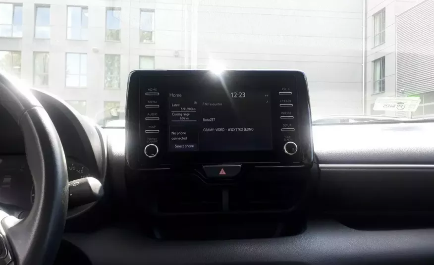 Toyota Yaris 1, 5 VVTi 125KM COMFORT, salon Polska, gwarancja zdjęcie 18