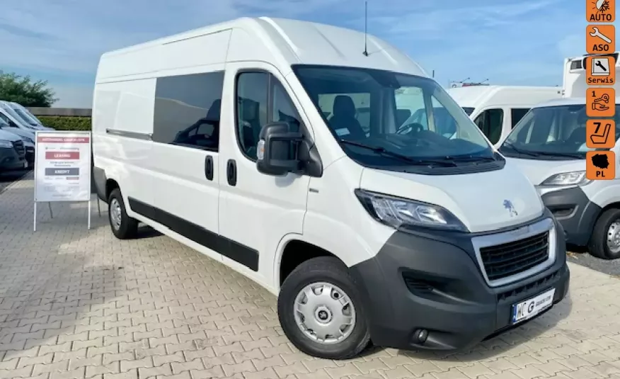 Peugeot Boxer SALON PL / DOKA 7 OSÓB / VOLL / KLIMATRONIC / GWARANCJA zdjęcie 