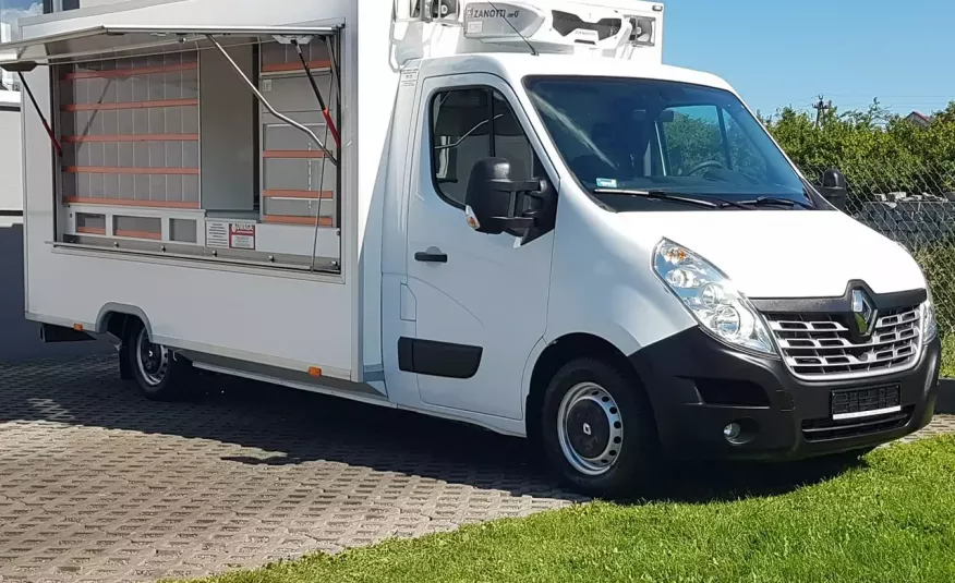 Renault Master SKLEP FOODTRUCK KONTENER NISKOPODŁOGOWY BAR KLIMA AUTOSKLEP zdjęcie 