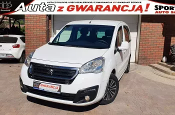 Peugeot Partner 1.6 BHDI 100 KM, SALON PL, I WŁ, Tempomat F.vat23%, Gwarancja, Leasing