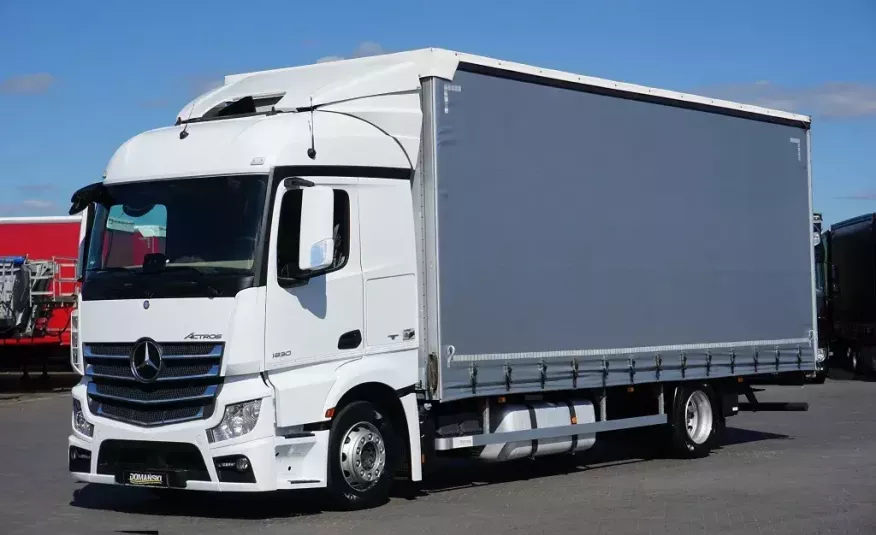 Mercedes / ACTROS / 1830 / ACC / E 6 / FIRANKA / ŁAD. 8 688 KG zdjęcie 
