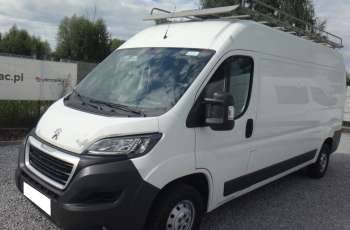 Peugeot LIFT L3H2 MAX 2014 klima tempomat bagażnik z drabinką 150KM NAVI