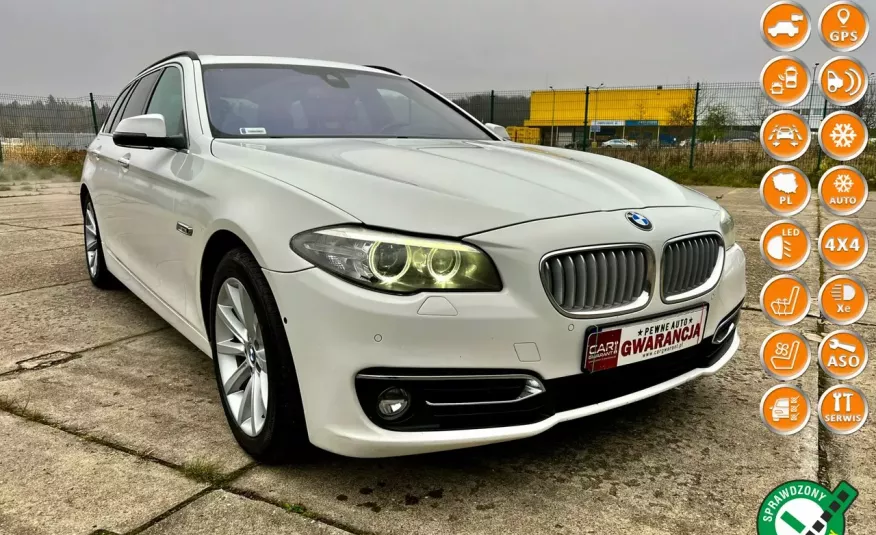 BMW 525 525D-x-drive Modern head up dociągi panorama skóry led night vision gw zdjęcie 1