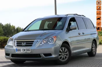 Honda Odyssey 252KM 8osobowy Kamera DVD Elektryczne Drzwi Elektryczna Klapa 3xKlima