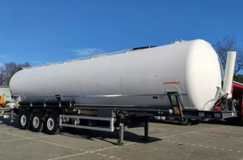 Feldbinder Silos Cysterna Kiprowana z Własną Hydraulikę Super Stan