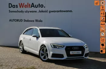 Audi A4 2.0TDI 190KM Quattro S-line S-tronic Navi El.Klapa Hak Gwar. Dealer FV