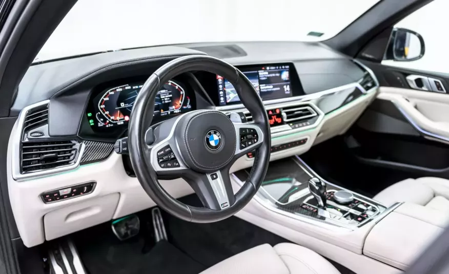 BMW X5 M50 X5 M50d xDrive 400KM Pneumatyka Lasery Panorama HAK Wentylacja foteli zdjęcie 5