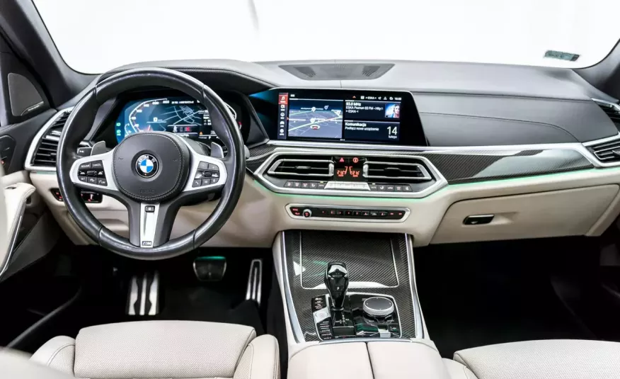 BMW X5 M50 X5 M50d xDrive 400KM Pneumatyka Lasery Panorama HAK Wentylacja foteli zdjęcie 6