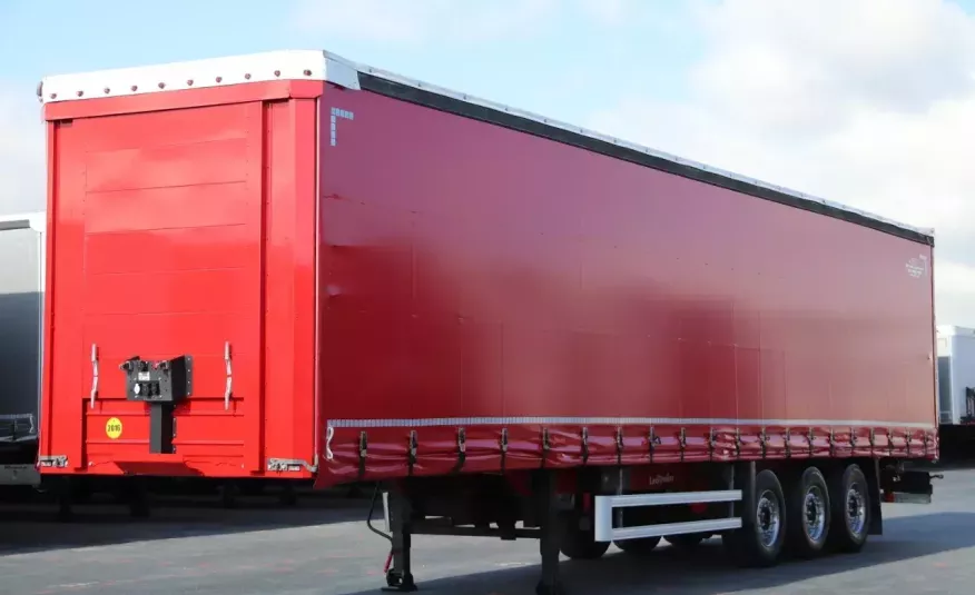 LECITRAILER FIRANKA / STANDARD / OŚ PODNOSZONA / SAF / 2016 R / zdjęcie 