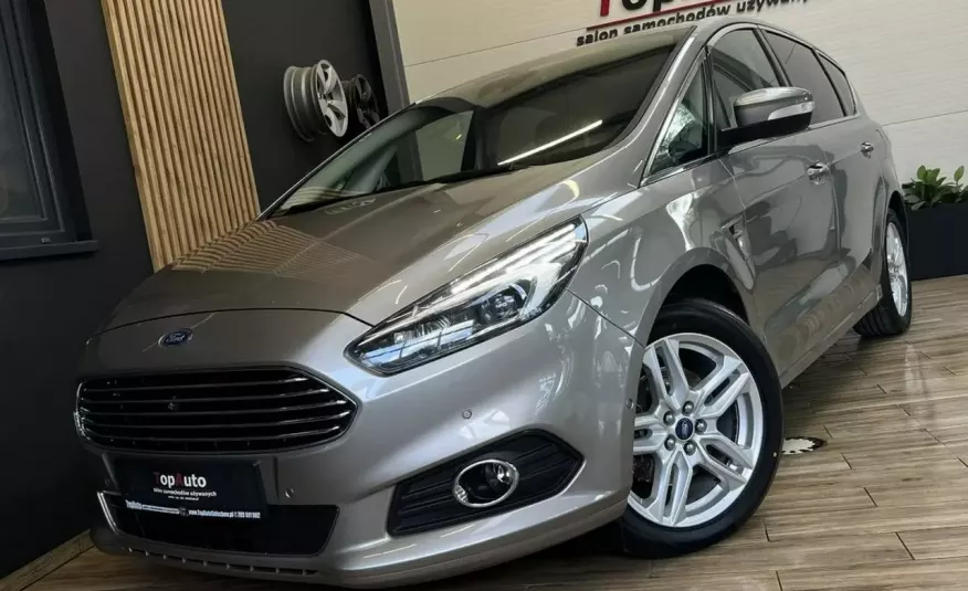 Ford S-Max II 2.0 TDCI 210KM panorama SKÓRA automat PERFEKCYJNY gwara zdjęcie 