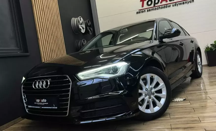 Audi A6 LIFT navi SEDAN XENON PERFEKCYJNA bezwypadkowa gwarancja SKÓRA zdjęcie 