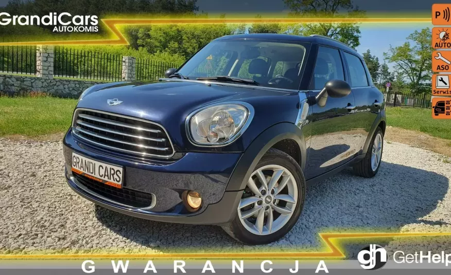 MINI Countryman 1.6d 90KM # Climatronic # Skóra # PDC # Serwis # Mega Stan