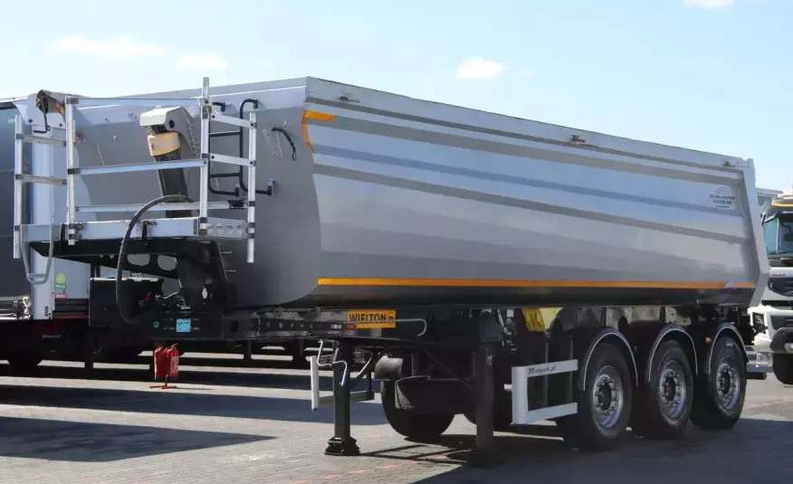 Wielton WYWROTKA 32 M3 / CAŁA STALOWA / 5700 KG / OŚ PODNOSZONA / SAF / 2015 R / zdjęcie 