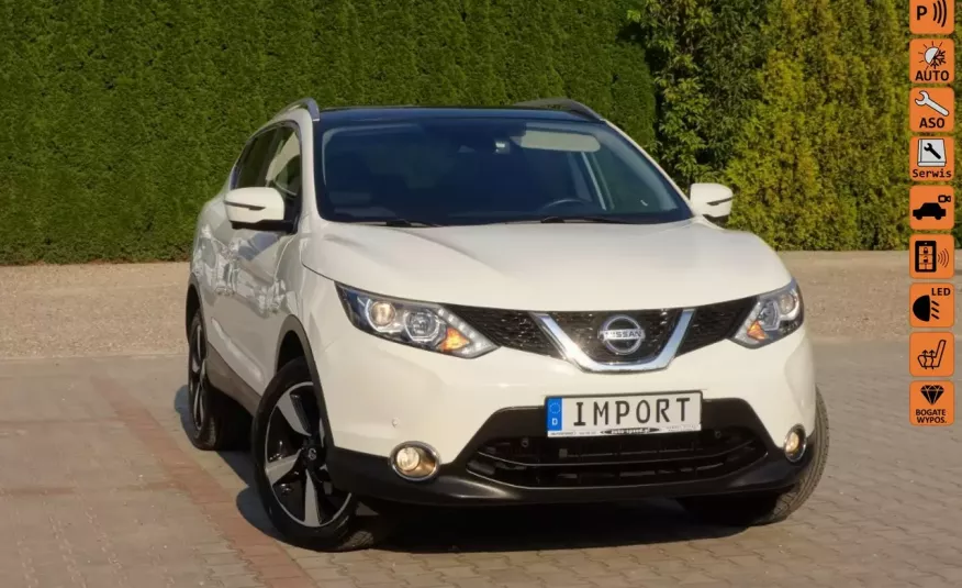 Nissan Qashqai Navi Panorama kamery 360 zdjęcie 
