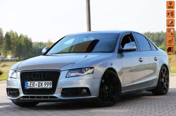 Audi A4 Ledy Nawigacja Bi-Xenon Skóry MMI Tempomat Podgrzewane Fotele Niemicy