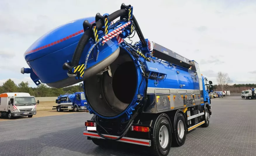 Scania WUKO KAISER EUR-MARK DO CZYSZCZENIA KANAŁÓW WUKO asenizacyjny separator beczka odpady czyszczenie kanalizacja zdjęcie 21