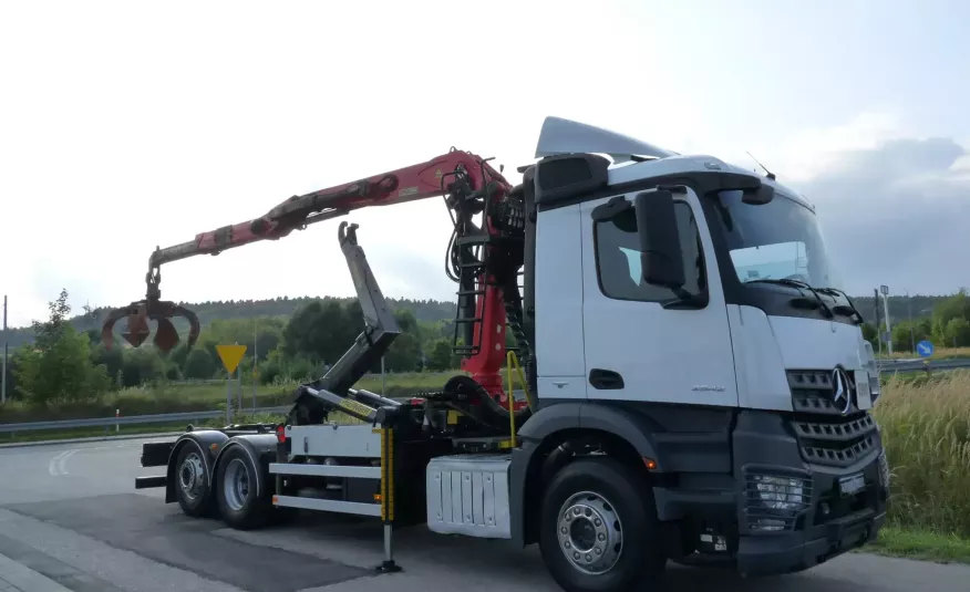 Mercedes AROCS 2542 / 6x2 / HAKOWIEC + HDS / DO ZŁOWU / zdjęcie 