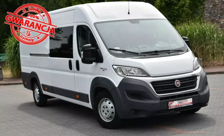 Fiat Ducato MAXI 2.3 177KM 2017r. SALON 6os. NAVi Kamera LED Climatronic zdjęcie 1
