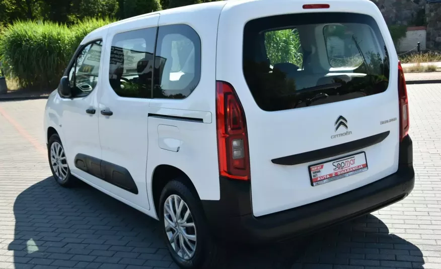 Citroen Berlingo 1.2 PureTech 110KM 2019r. Salon FV23 Klima TEMPOMAT 106tkm Polecam zdjęcie 20