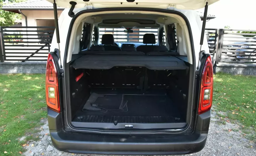 Citroen Berlingo 1.2 PureTech 110KM 2019r. Salon FV23 Klima TEMPOMAT 106tkm Polecam zdjęcie 26