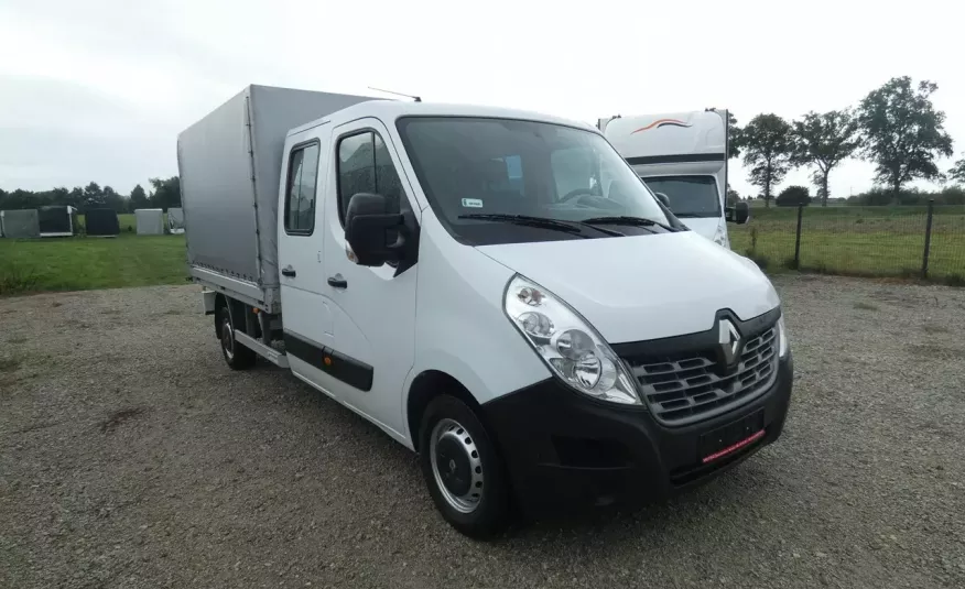 Renault Master master doka skrzynia dubel kabina plandeka leasing 80 tys km zdjęcie 
