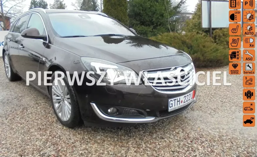 Opel Insignia Piękny kolor , zobacz wyposażenie , bezwypadkowa , serwis, foto 40 szt zdjęcie 